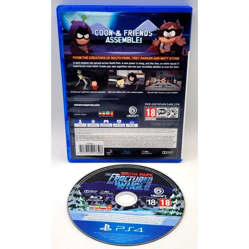 South Park: The Fractured But Whole - Sony PlayStation‎ 4 GAME